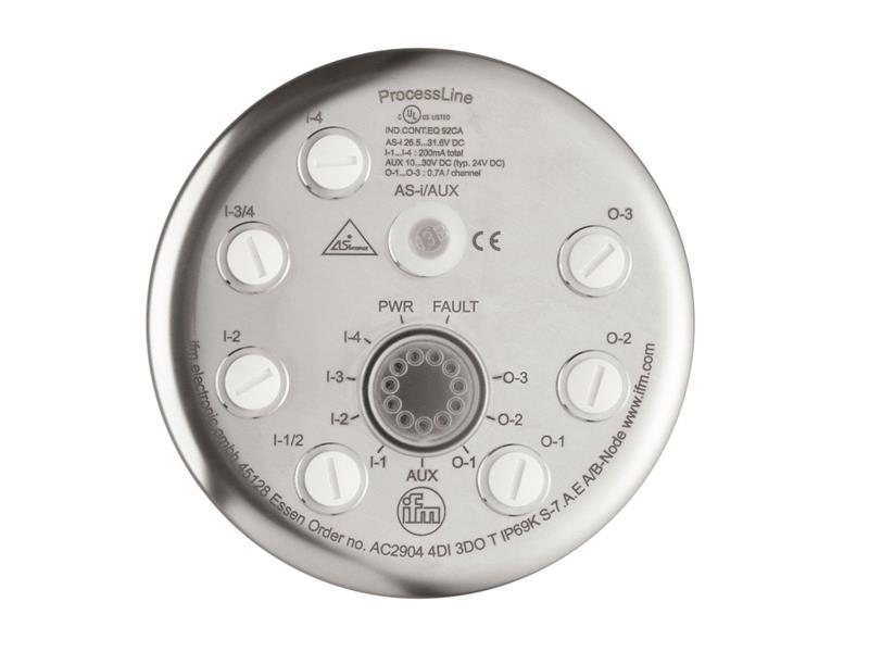Efector PROCESSLINE 4DI 3DOT IP69K-AC2904