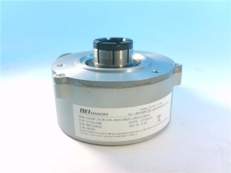 Bei Sensors HS35F-75-R2-SS-3600-ABZC-28V/V-DM18